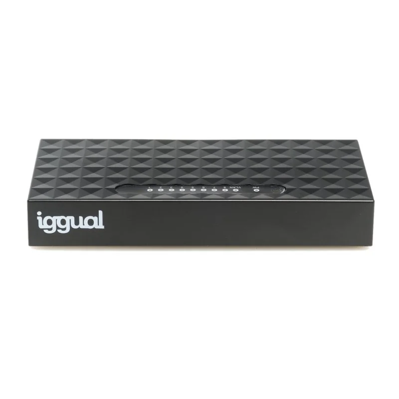 [NSWSSO0261] iggual GES8000 Switch 8xGB Gigabit 1000 Mbps