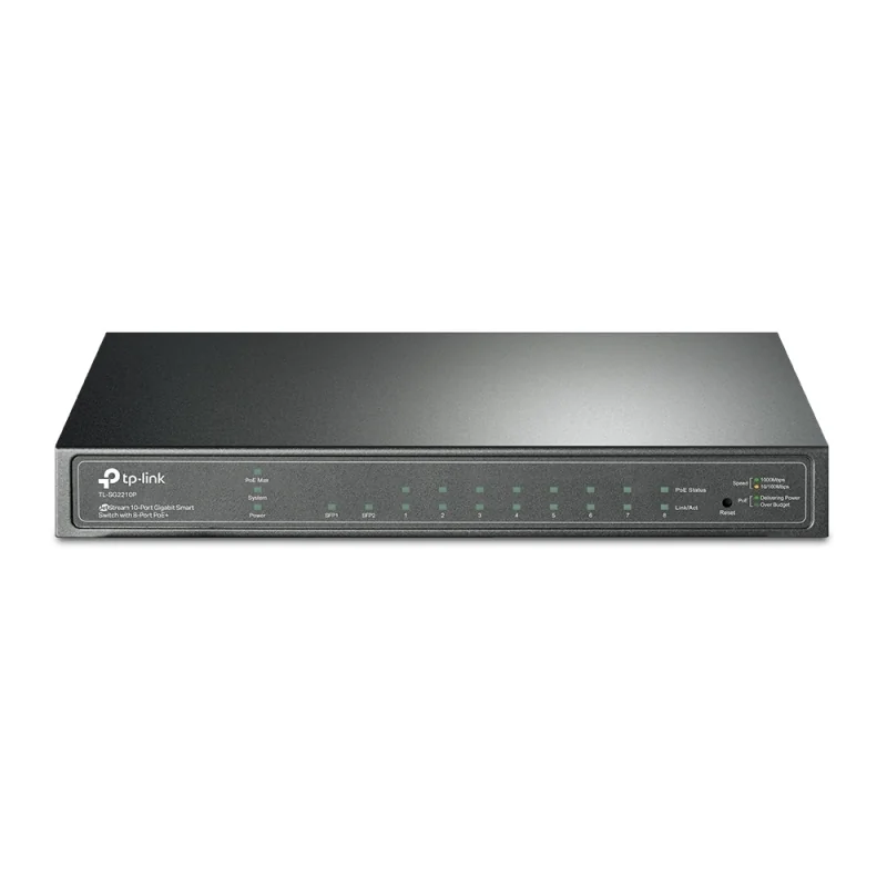 [NSWSSO0270] TP-LINK SG2210P Switch 8xGB PoE+ 2xSFP