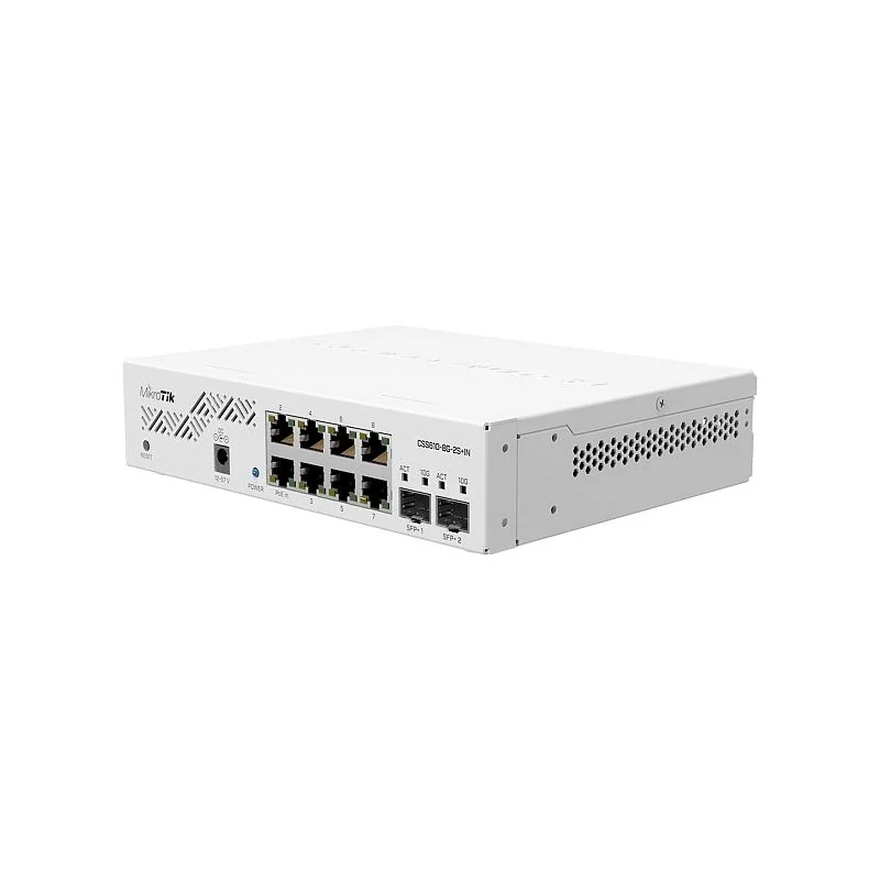 [NSWSSO0271] Mikrotik CSS610-8G-2S+IN 8xGbE 2x10Gb SFP+