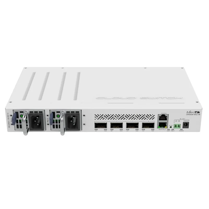 [NSWSSO0294] MikroTik CRS504-4XQ-IN Switch 4xQSFP28 1x100MbE