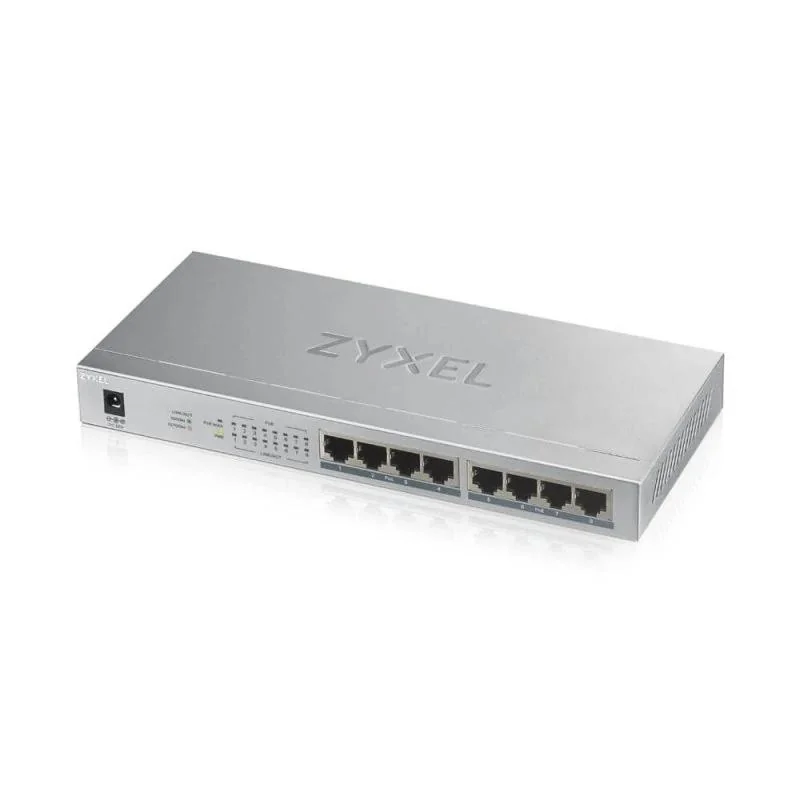 [NSWSSO0338] Zyxel GS1008-HP Switch 8xGb PoE+ 60W Desktop