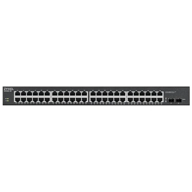 [NSWSSO0341] Zyxel GS1900-48HP v2 Switch 48xGbE L2 170W Rack