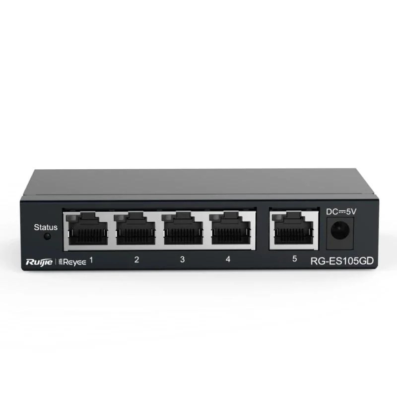 [NSWSSO0347] Reyee Unmanaged Switch 5xGb RJ45 Steel Case