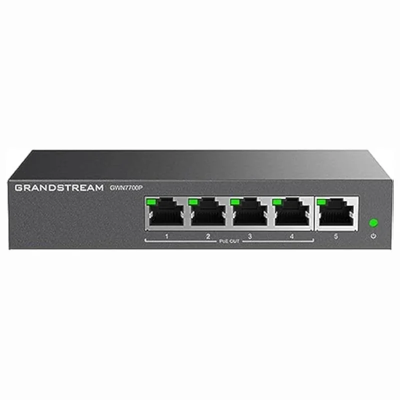 [NSWSSO0360] Grandstream GWN7700P Switch 8xGbE PoE 2xSFP 120W