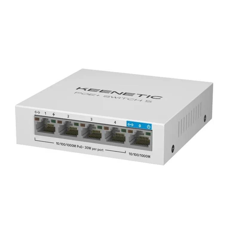 [NSWSSO0384] Keenetic PoE Switch 5 Gigabit 5 puertos