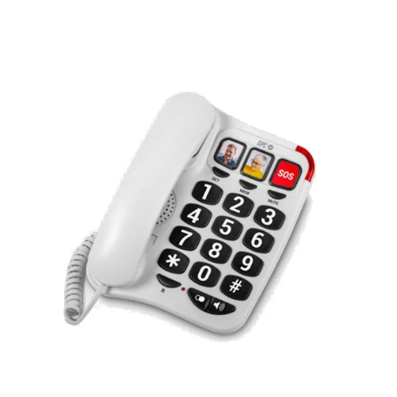 [NTETFI0046] SPC 3295B Telefono CONFORT NUMBERS 2 Blanco
