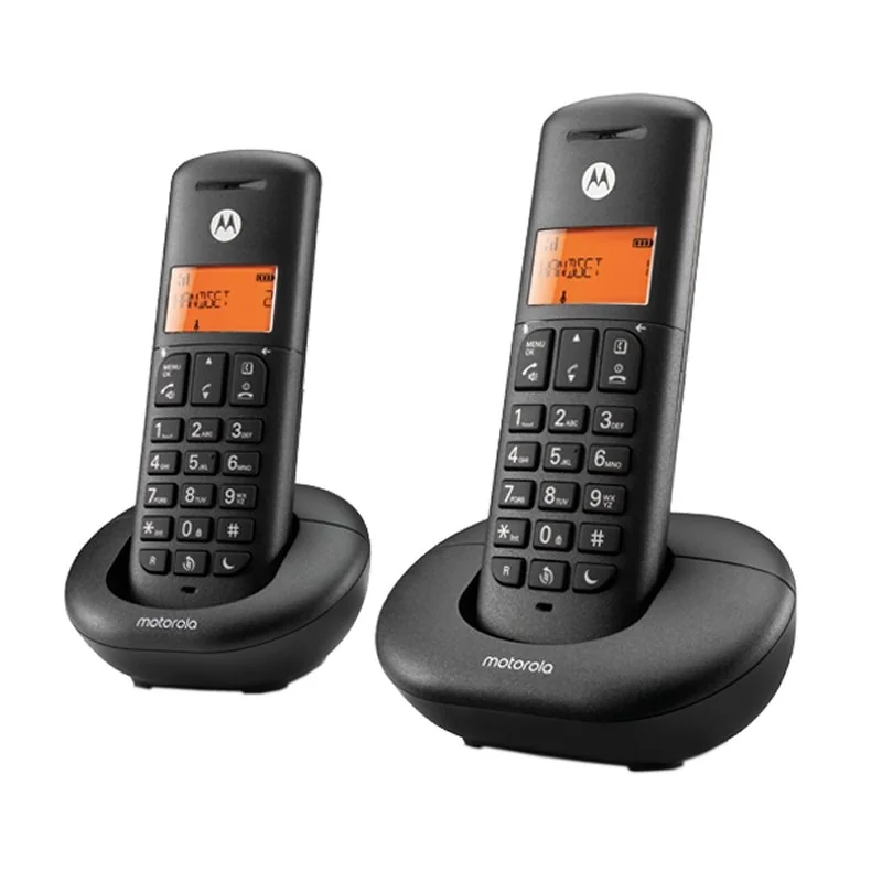 [NTETIN0127] MOTOROLA E202 Telefono DECT Call Blocking Duo