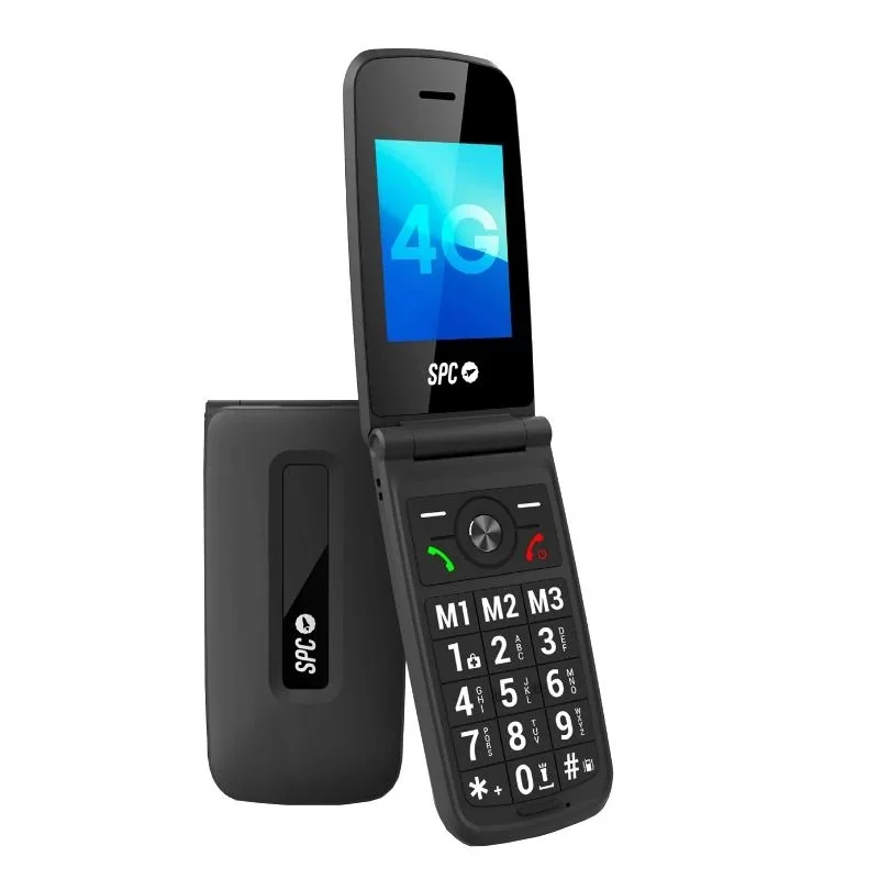 [NTETMM0075] SPC 2342N Titan 4G Movil Senior 2.4" S.HELP Negro