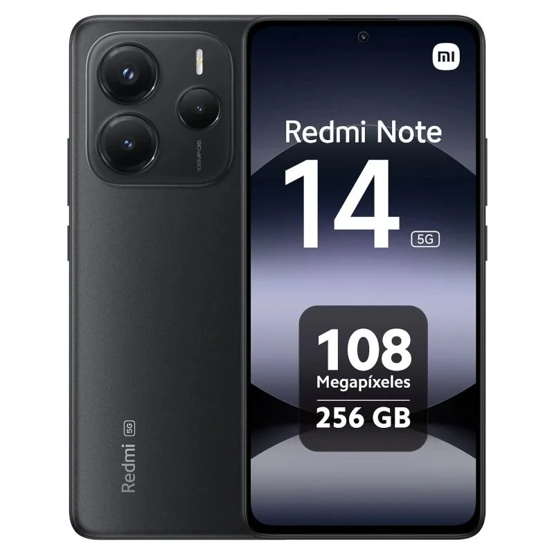 [NTETMO2625] XIAOMI Redmi Note 14 5G 6,67" 256GB 8GB Black