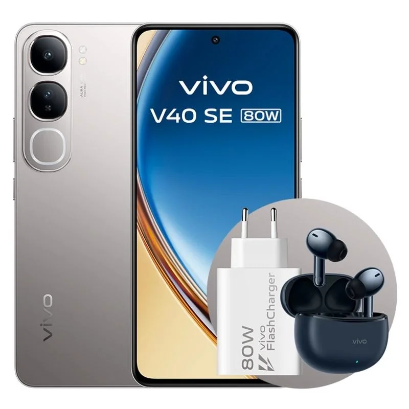 [NTETMO2763] VIVO V40 SE 80W 6.67" 8Gb(+8) 256Gb Titanium Bundl