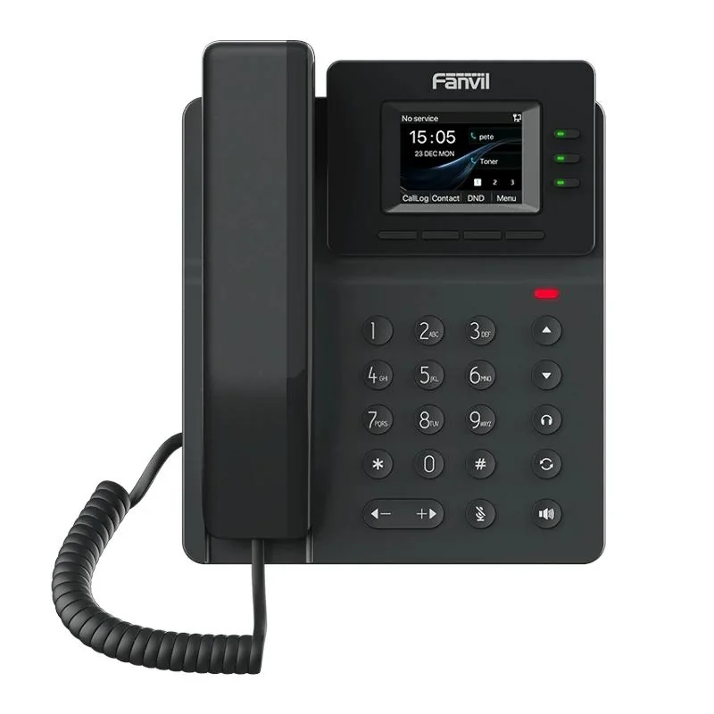 [NTITLI0175] Fanvil V60P Telefono IP 2.4" Color PoE 4 líneas