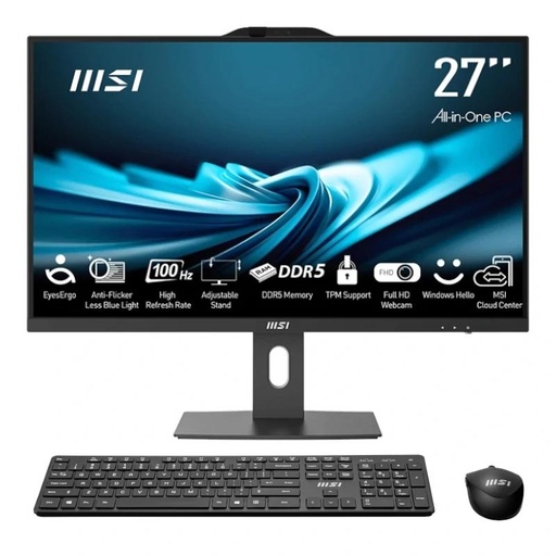 [PPCAIO0661] MSI AP272P-484ES i5-14400 16GB 512 W11P 27" Negro