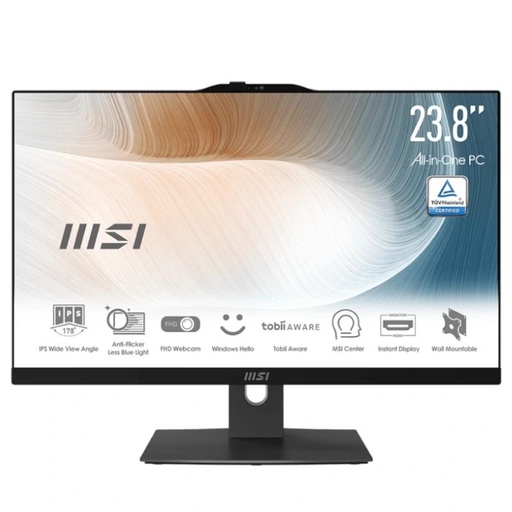 [PPCAIO0696] MSI AM242P-1241ES i7-1255U 16GB 512 DOS 24" Negro