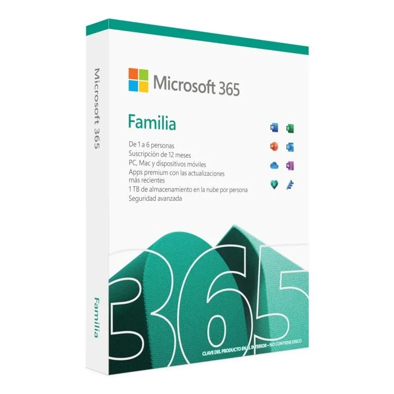 [WAPSOF0148] Microsoft 365 Familia Suscrip. anual  (6u