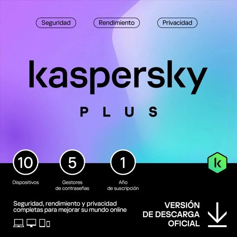 [WSSVHO0534] Kaspersky Plus 10L/1A ESD