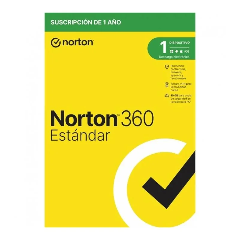 [WSSVHO0553] NORTON 360 STANDARD 10GB ES 1L/1A  ESD