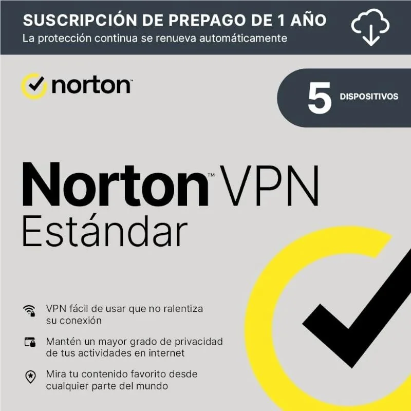 [WSSVHO0563] Norton VPN standard 5L/1A