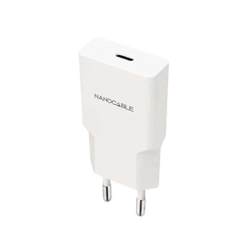 [AATCAT0517] Nanocable Cargador USB-C/PD 30W   Blanco